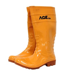 [PF-10] BOTA DE PVC CAÑA LARGA COLOR BEIGE TALLA 41